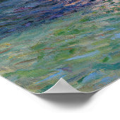 Gustave Caillebotte - Brug in Argenteuil en Seine Poster (Hoek)