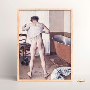 Gustave Caillebotte Caillebotte Man in His Bath Poster