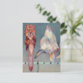 Gustave Caillebotte - Calf's Head en Ox Tongue Briefkaart (Staand voorkant)