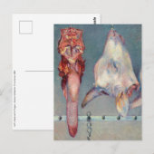 Gustave Caillebotte - Calf's Head en Ox Tongue Briefkaart (Voorkant / Achterkant)