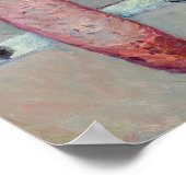 Gustave Caillebotte - Calf's Head en Ox Tongue Poster (Hoek)