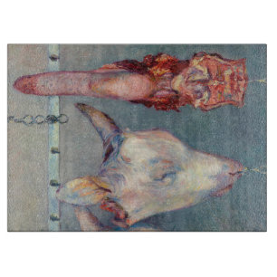 Gustave Caillebotte - Calf's Head en Ox Tongue Snijplank