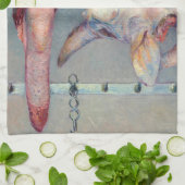 Gustave Caillebotte - Calf's Head en Ox Tongue Theedoek (Gevouwen)