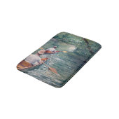 Gustave Caillebotte - Canoes on the Yerres Badmat (Gekanteld)