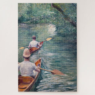 Gustave Caillebotte - Canoes on the Yerres Legpuzzel