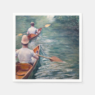 Gustave Caillebotte - Canoes on the Yerres Servet