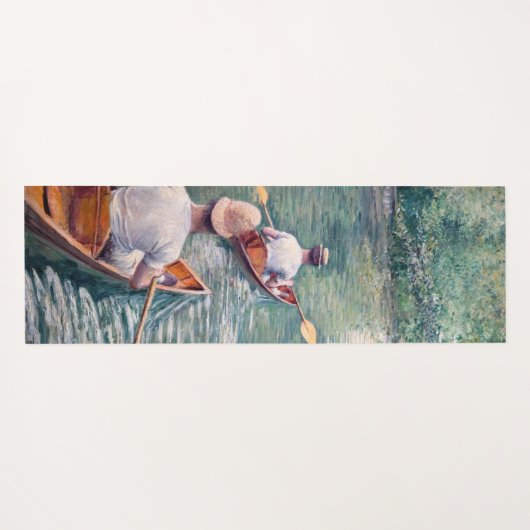 Gustave Caillebotte - Canoes on the Yerres Yogamat (Achterkant (horizontaal))