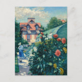 Gustave Caillebotte - Dahlias, Garden Briefkaart (Voorkant)