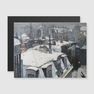 Gustave Caillebotte - Daken in de Sneeuw