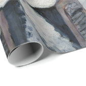 Gustave Caillebotte - Dakpannen in de sneeuw Cadeaupapier (Rol Hoek)