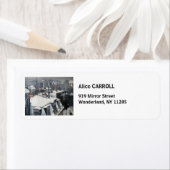 Gustave Caillebotte - Dakpannen in de sneeuw Etiket (Insitu)