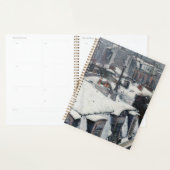 Gustave Caillebotte - Dakpannen in de sneeuw Planner (Display)