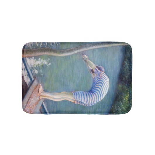 Gustave Caillebotte - De Bader / De Duiker Badmat (Voorkant)