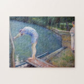 Gustave Caillebotte - De Bader / De Duiker Legpuzzel (Horizontaal)