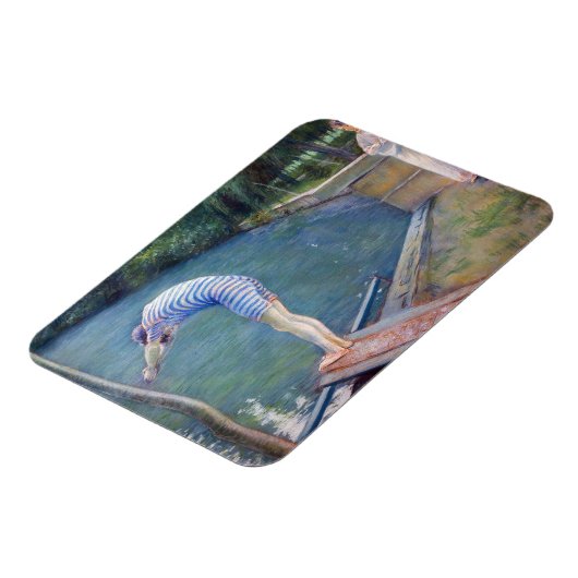 Gustave Caillebotte - De Bader / De Duiker Magneet (Linkerzijde)