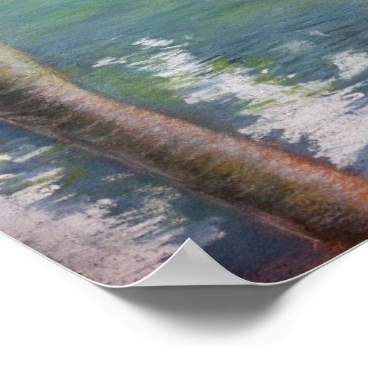 Gustave Caillebotte - De Bader / De Duiker Poster (Hoek)