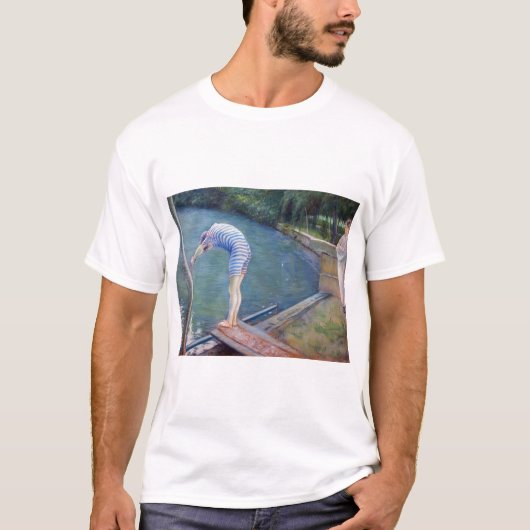 Gustave Caillebotte - De Bader / De Duiker T-shirt (Voorkant)