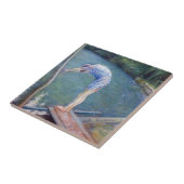 Gustave Caillebotte - De Bader / De Duiker Tegeltje (Zijkant)