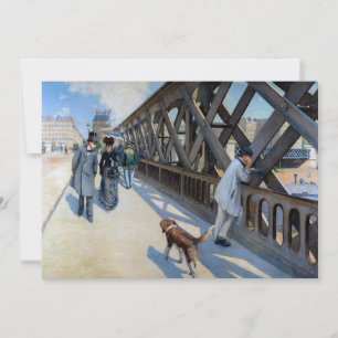 Gustave Caillebotte - De Europa- brug Kaart