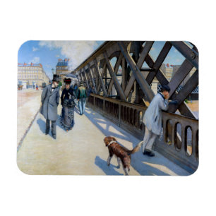 Gustave Caillebotte - De Europa- brug Magneet