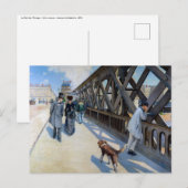 Gustave Caillebotte - De Europese Brug Briefkaart (Voorkant / Achterkant)