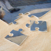 Gustave Caillebotte - De Europese Brug Legpuzzel (Zijkant)