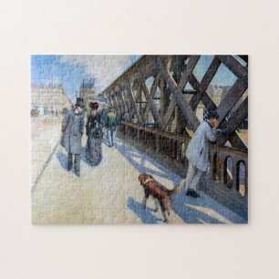 Gustave Caillebotte - De Europese Brug Legpuzzel