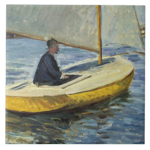 Gustave Caillebotte - De Gele Boat Tegeltje