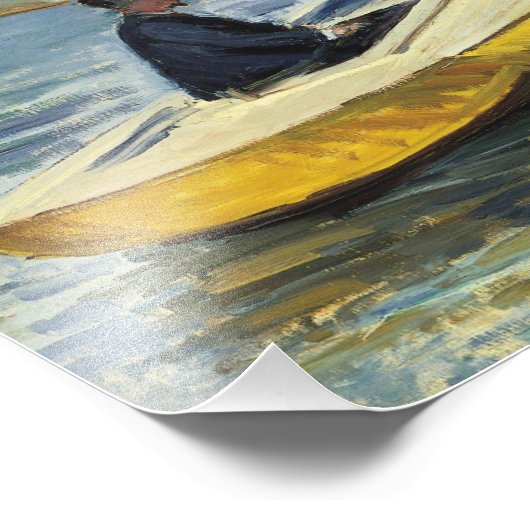 Gustave Caillebotte - De gele boot Foto Afdruk (Hoek)