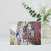 Gustave Caillebotte - De Huisschilders Briefkaart (Staand voorkant)