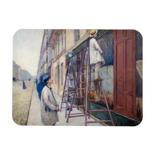 Gustave Caillebotte - De huisschilders Magneet (Horizontaal)