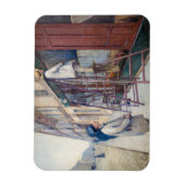 Gustave Caillebotte - De huisschilders Magneet (Verticaal)