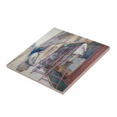 Gustave Caillebotte - De huisschilders Tegeltje (Zijkant)