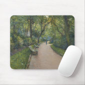 Gustave Caillebotte - De Monceau-park Muismat (Met muis)