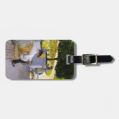 Gustave Caillebotte - De Oranje bomen Bagagelabel (Voorkant horizontaal)