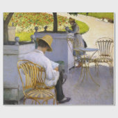 Gustave Caillebotte - De Oranje bomen Cadeaupapier (Vlak)
