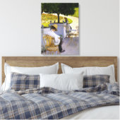 Gustave Caillebotte - De Oranje bomen Canvas Afdruk (Insitu (Slaapkamer))