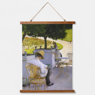 Gustave Caillebotte - De Oranje bomen Hangend Wandkleed