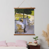 Gustave Caillebotte - De Oranje bomen Hangend Wandkleed (Slaapkamer)