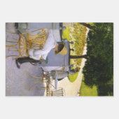 Gustave Caillebotte - De Oranje bomen Inpakpapier Vel (Voorkant 2)