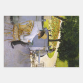 Gustave Caillebotte - De Oranje bomen Inpakpapier Vel (Voorkant)