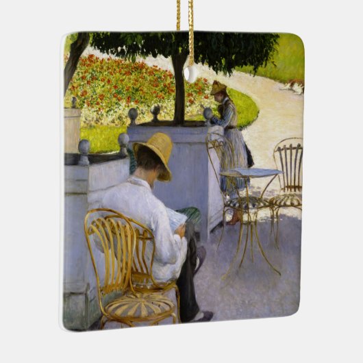 Gustave Caillebotte - De Oranje bomen Keramisch Ornament (Rechts)