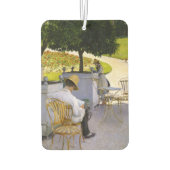 Gustave Caillebotte - De Oranje bomen Luchtverfrisser (Achterkant)