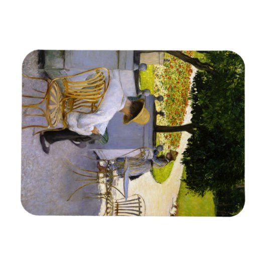 Gustave Caillebotte - De Oranje bomen Magneet (Horizontaal)