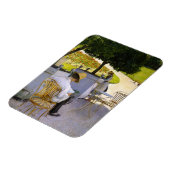 Gustave Caillebotte - De Oranje bomen Magneet (Linkerzijde)