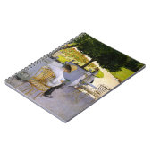 Gustave Caillebotte - De Oranje bomen Notitieboek (Linkerzijde)