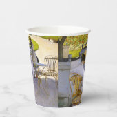 Gustave Caillebotte - De Oranje bomen Papieren Bekers (Links)