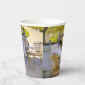 Gustave Caillebotte - De Oranje bomen Papieren Bekers (Rechts)