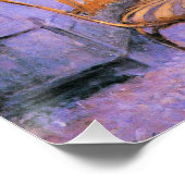 Gustave Caillebotte - De Oranje bomen Perfect Poster (Hoek)