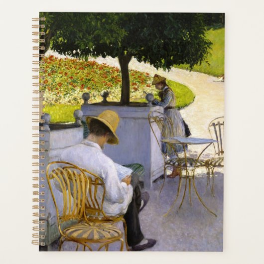 Gustave Caillebotte - De Oranje bomen Planner (Voorkant)
